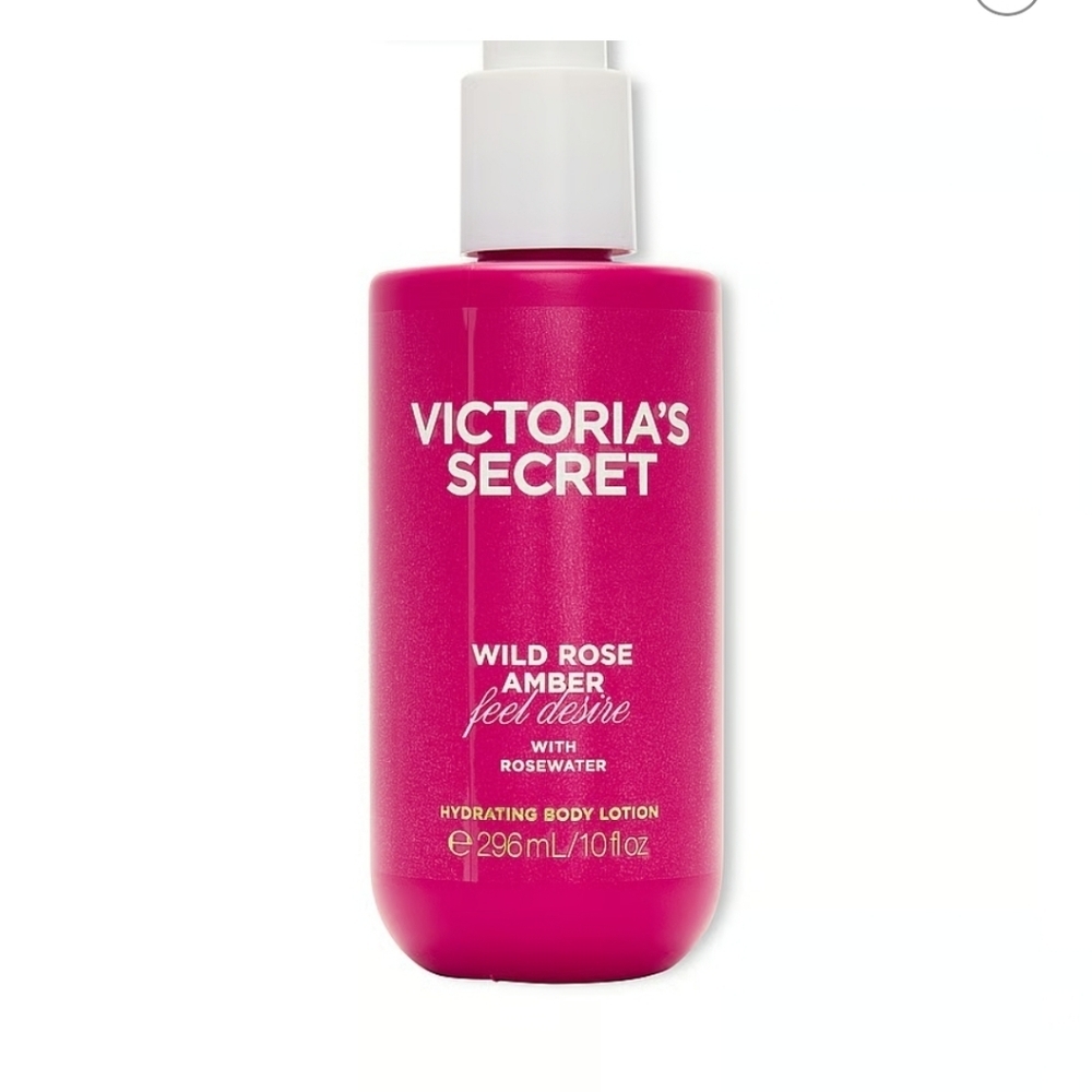 Victoria' s Secret Wild Rose Amber Hydrating Body Lotion